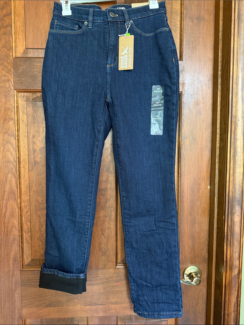 Eddie Bauer Deep Indigo Straight Jeans